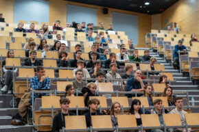 Studenci AGH podczas Cyber Kampus 2.0